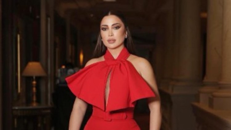 نسرين طافش تتألق بإطلالة حمراء جريئة بحفل توزيع جوائز Joy Awards لعام 2026 في السعودية